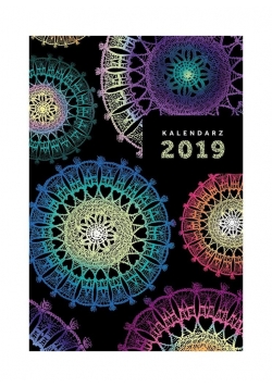 Kalendarz 2019 dzienny A5 Doily NARCISSUS