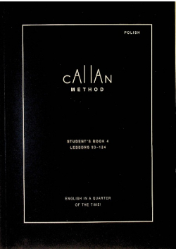 Callan Method Students book Tom  4