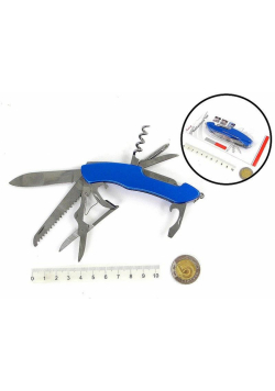 Scyzoryk 9 funkcji 10x2x1,3cm