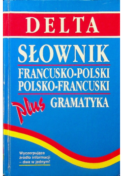 Słownik francusko polski  polsko francuski plus gramatyka