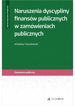 Naruszenia dyscypliny finansów publicznych...