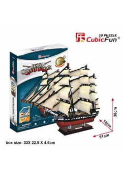 Puzzle 3D Żaglowiec USS Constitution