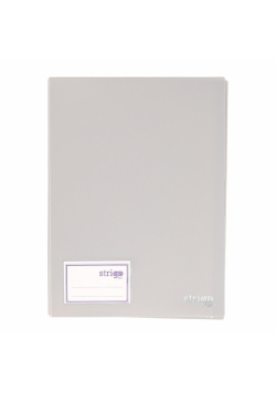 Album ofertowy A4 30 koszulek jasnoszary STRIGO