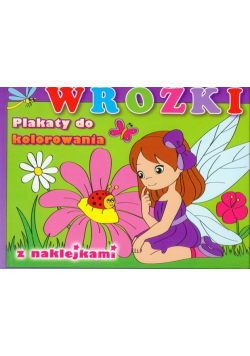 Plakaty z naklejkami do kolorowania Wróżki