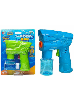 Pistolet do baniek mydlanych na baterie MIX