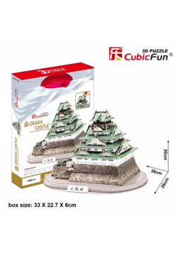 Puzzle 3D Osaka Zamek