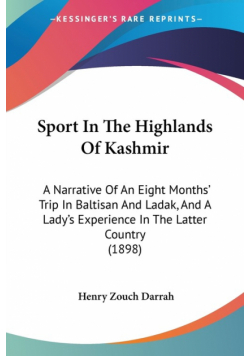 Sport In The Highlands Of Kashmir