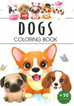 Dogs. Coloring book