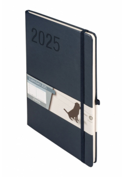 Kalendarz 2025 Minimalizm B5 TNS granatowy