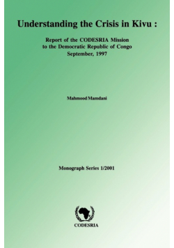 Understanding the Crisis in Kivu