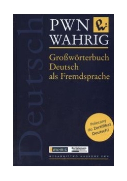 Grossworterbuch Deutsch als Fremdsprache