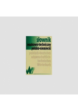 Słownik naukowo-techniczny polsko-niemiecki