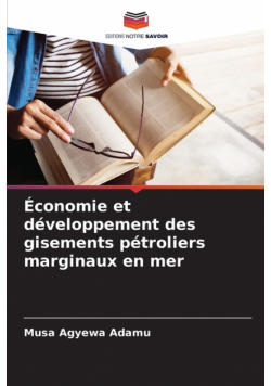 Économie et développement des gisements pétroliers marginaux en mer