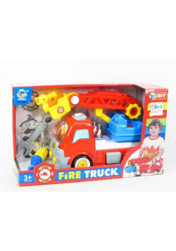 Auto strażackie 30 cm.  do skręcania