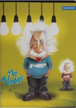 Zeszyt A5 w kratkę 60 kartek Einstein