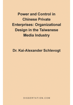 Power and Control in Chinese Private Enterprises