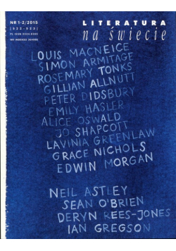 Literatura na świecie 1-2/2015