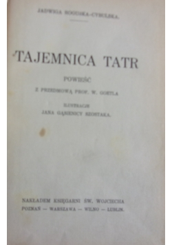 Tajemnica Tatr