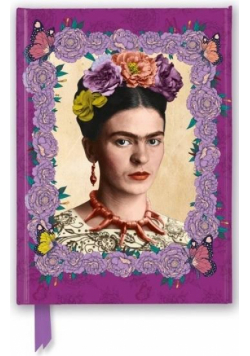 Notatnik A5 linia TW Frida Kahlo Fioletowa