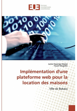 Implémentation d'une plateforme web pour la location des maisons