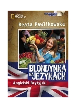 Blondynka na językach Angielski Brytyjski, plus płyta CD