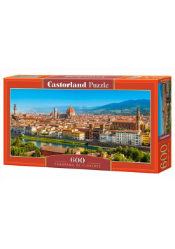 Puzzle 600 Panoramiczne:Panorama of Florence