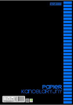 Papier Kancelaryjny Office A3 100 kartek