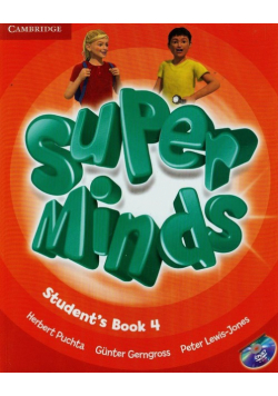 Lewis-Jones Peter - Super Minds 4 Student's Book z płytą DVD