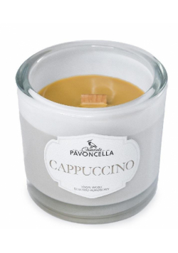 Świeczka sojowa Cappuccino biała 170g