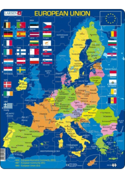 Układanka Unia Europejska 70 elementów