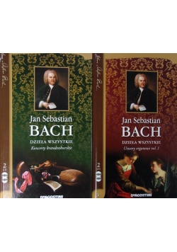 Bach dzieła wszystkie, zestaw 2 książek z płytami