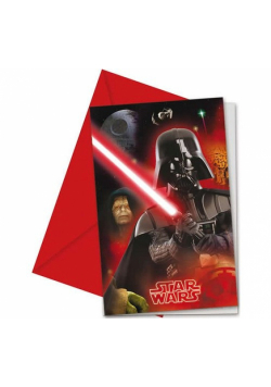 Zaproszenia z kopertą Star Wars