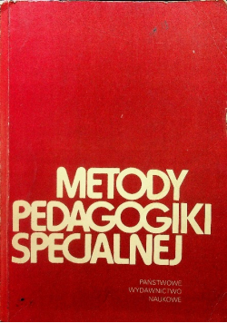 Metody pedagogiki specjalnej