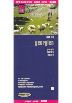Gruzja mapa 1:350 000