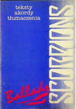 Ballady scorpions teksty akordy tłumaczenia