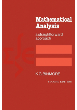 Mathematical Analysis