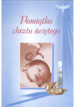 Pamiątka chrztu świętego