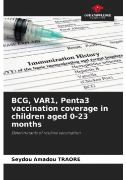 BCG, VAR1, Penta3 vaccination coverage in children aged 0-23 months