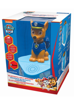 Głośnik Bluetooth Psi Patrol ze świecącą figurką Chase BTD80PA