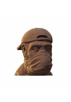 Puzzle 3D kartonowe - Three Wise Monkeys, Speak NE