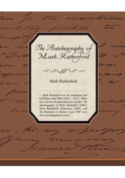 The Autobiography of Mark Rutherford