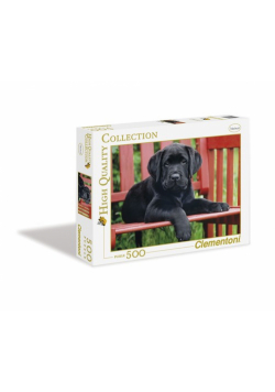 Puzzle 500 High Quality Collection The Black dog