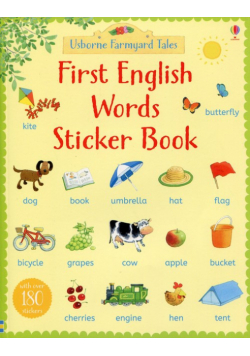 First English Words Sticker Book