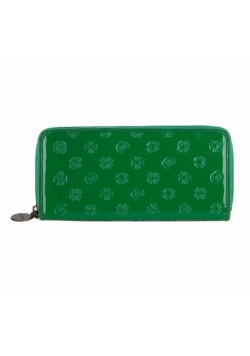 Portfel damski z kolekcji Signature zielony