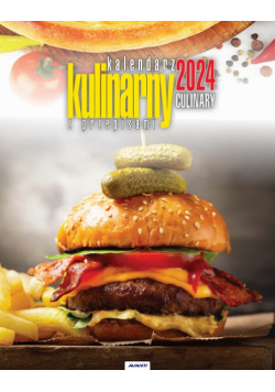 Kalendarz 2024 Ścienny Kulinarny z przepisami KSM-S-2