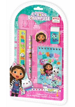 Zestaw piśmienniczy Gaabby's Dollhouse 5 elementów GD00036