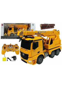 Dźwig Mercedes-Benz Arocs zdalnie sterowany