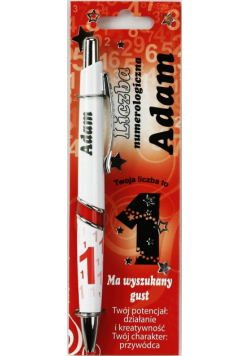 Długopis Numerologiczny - Adam 1