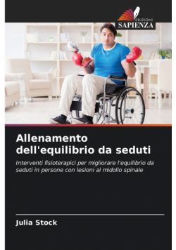Allenamento dell'equilibrio da seduti