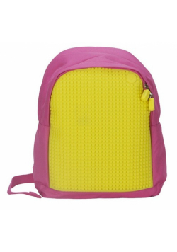 Plecak dla dzieci Pixelbags różowo-żółty